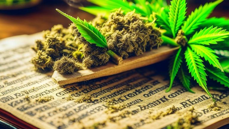 cannabis in the sunshine